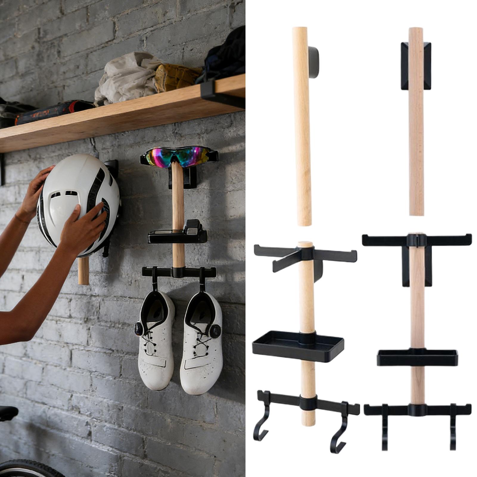 Cycling Gear Organizer Wall - Cycling Gear Storage Wall Mounted Holder