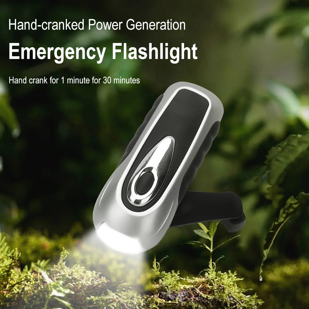 BORUIT LED Flashlight Hand Cra - Cycling Low Gear recension och pris