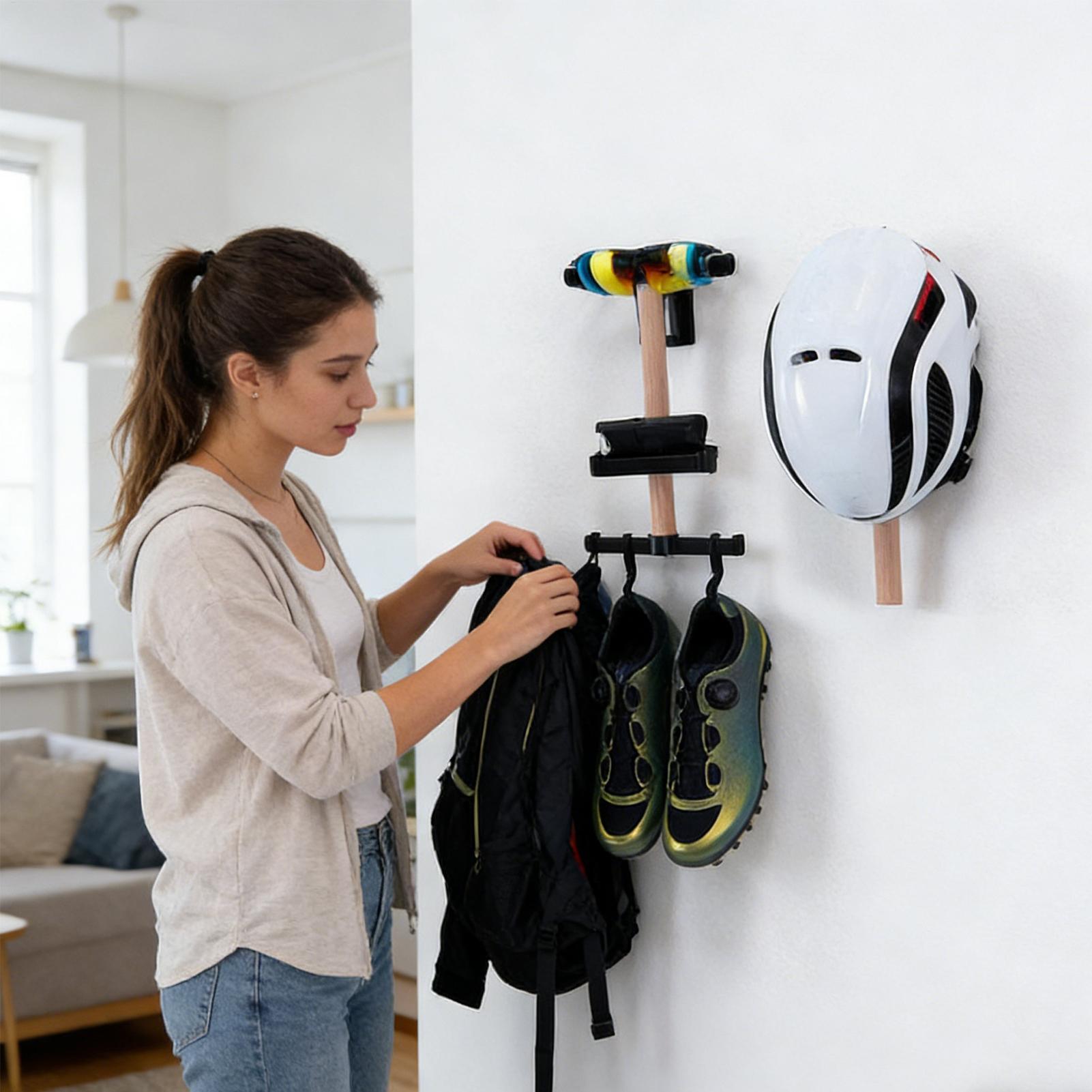 Cycling Gear Storage Wall Moun - Cycling Gear Organizer Wall recension och pris