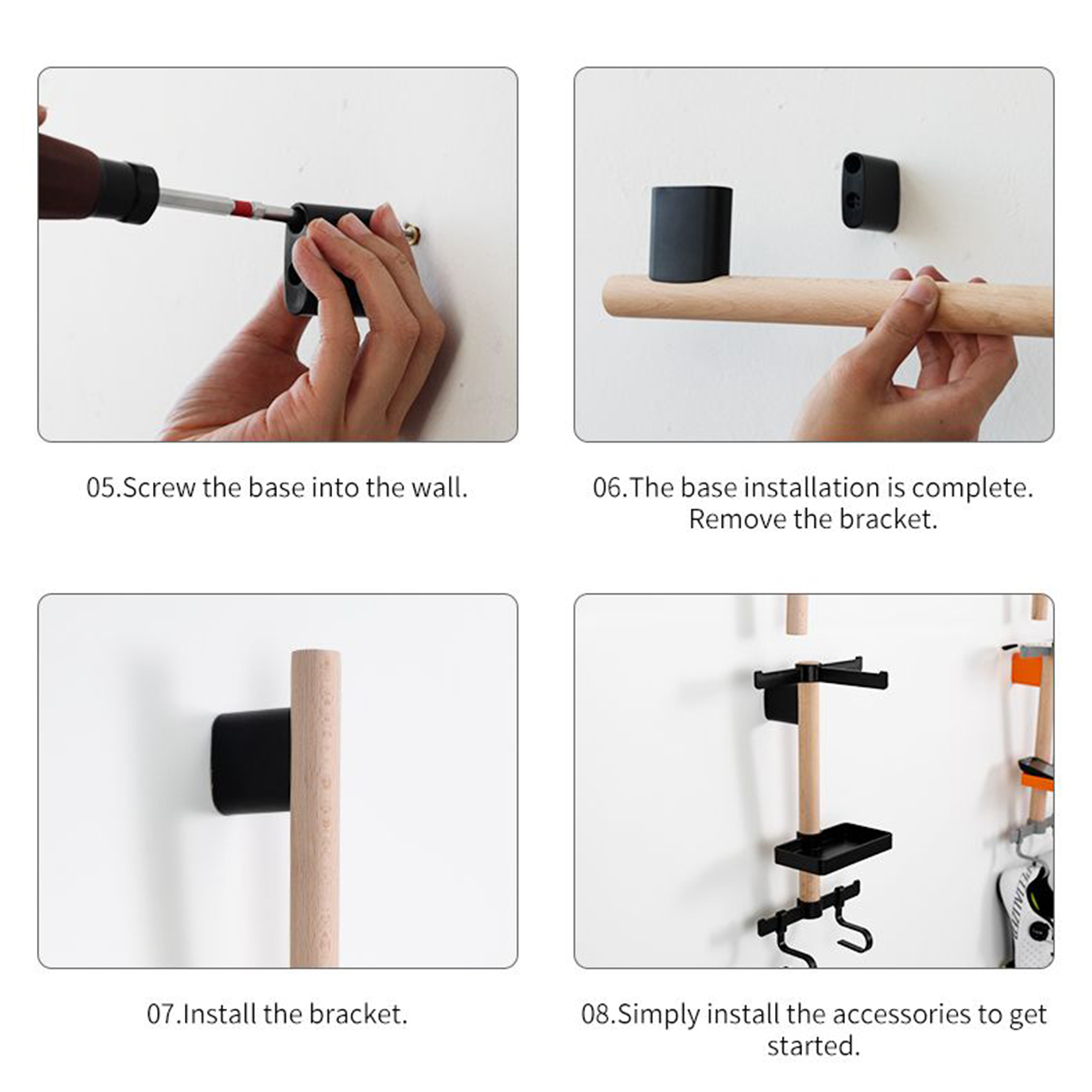 Cycling Gear Storage Wall Moun - Cycling Gear Organizer Wall recension och pris