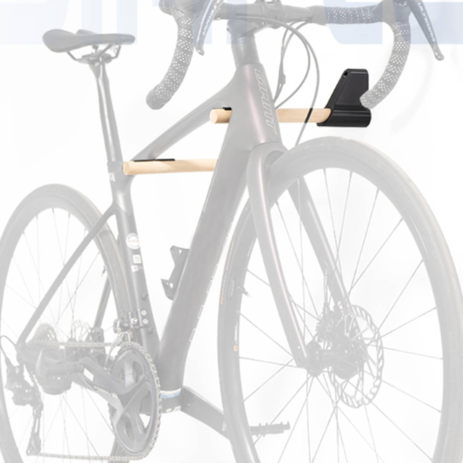 Bike Hanger with Wood Arms Ind - Cycling Gear Organizer Wall recension och pris