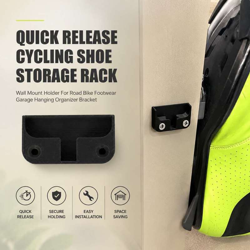 Quick Release Cycling Shoe Sto - Cycling Gear Organizer Wall recension och pris