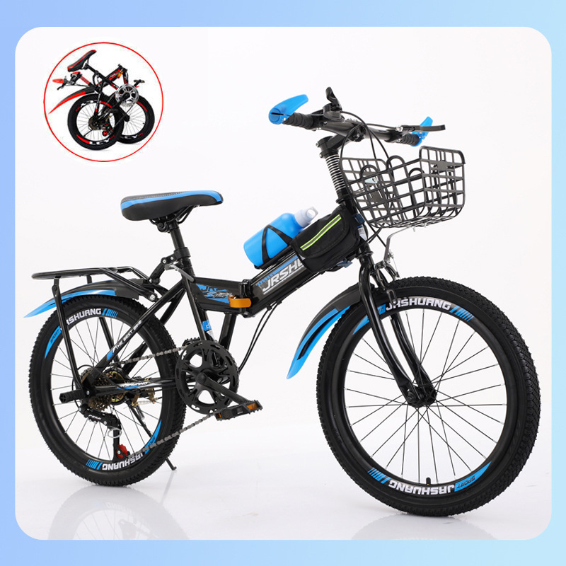 Folding Kids Mountain Bike 18/ - Cycling Low Gear recension och pris