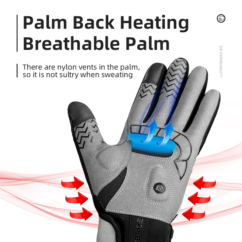 ROCKBROS Heated Winter Glove C - Cycling Glove recension och pris