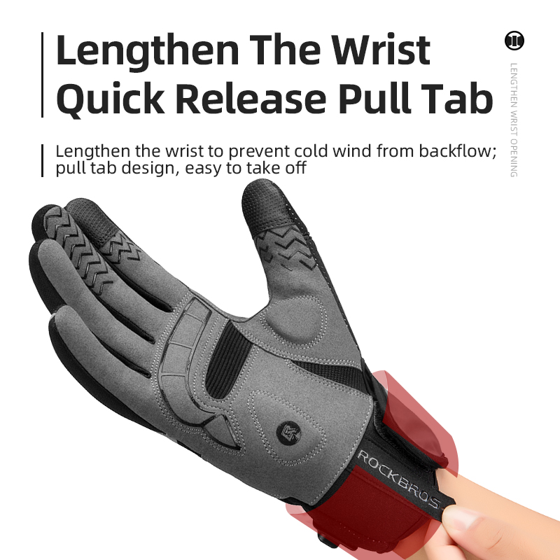 ROCKBROS Heated Winter Glove C - Cycling Glove recension och pris