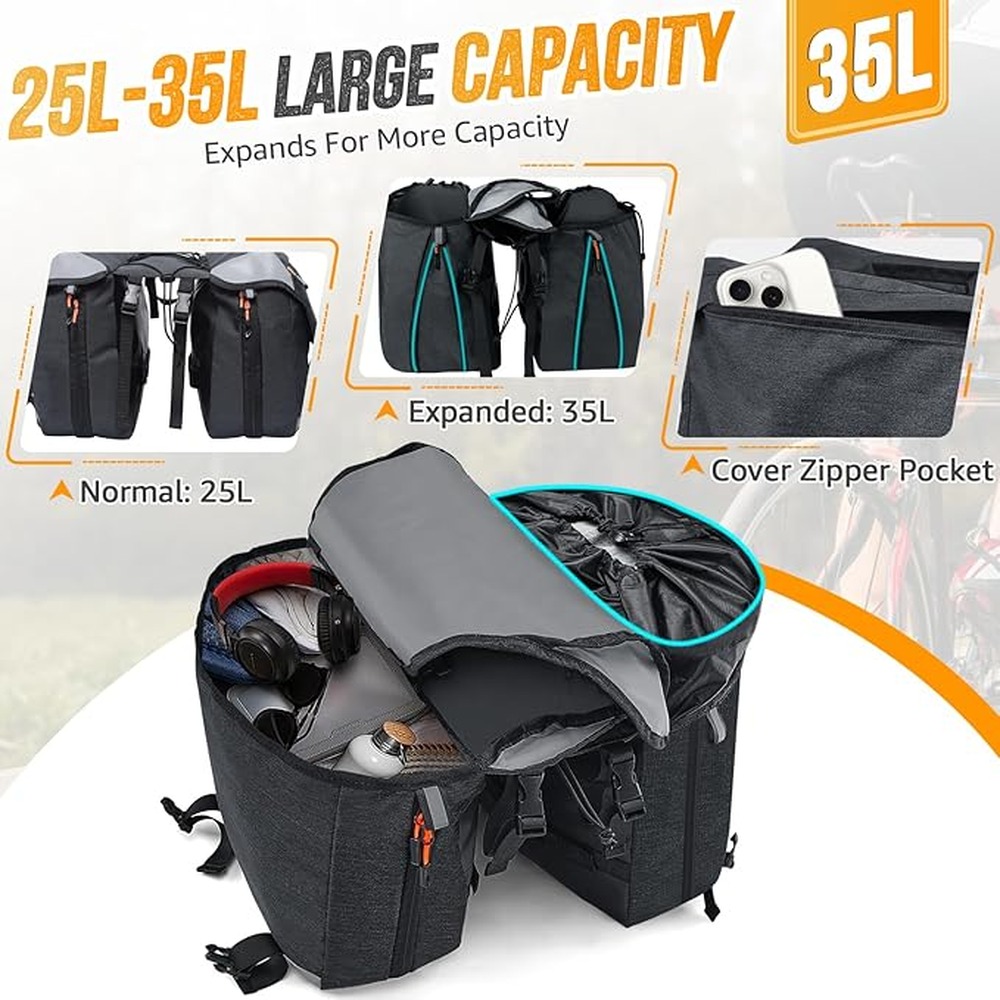 Grocery Side Car For Bike Prov - Cycling Gear Needed recension och pris